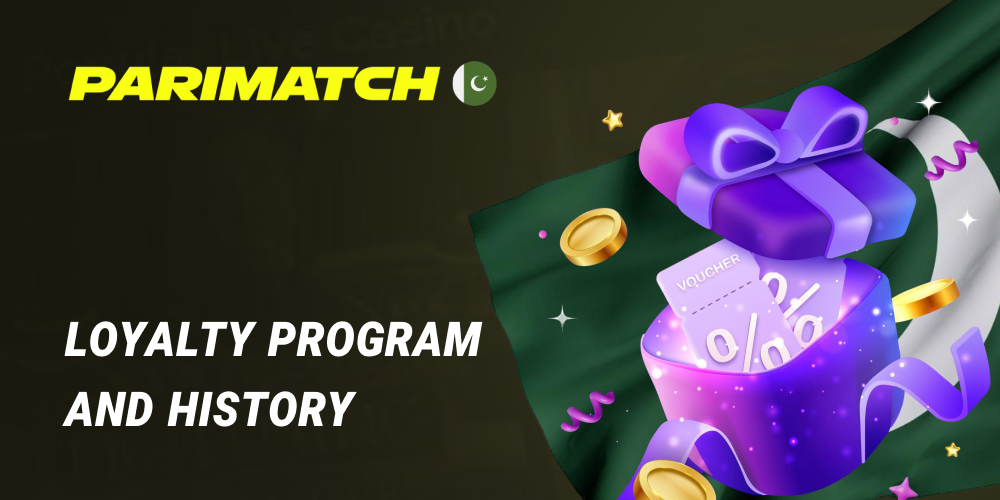 Loyalty Program & History Bonuses in Parimatch PK